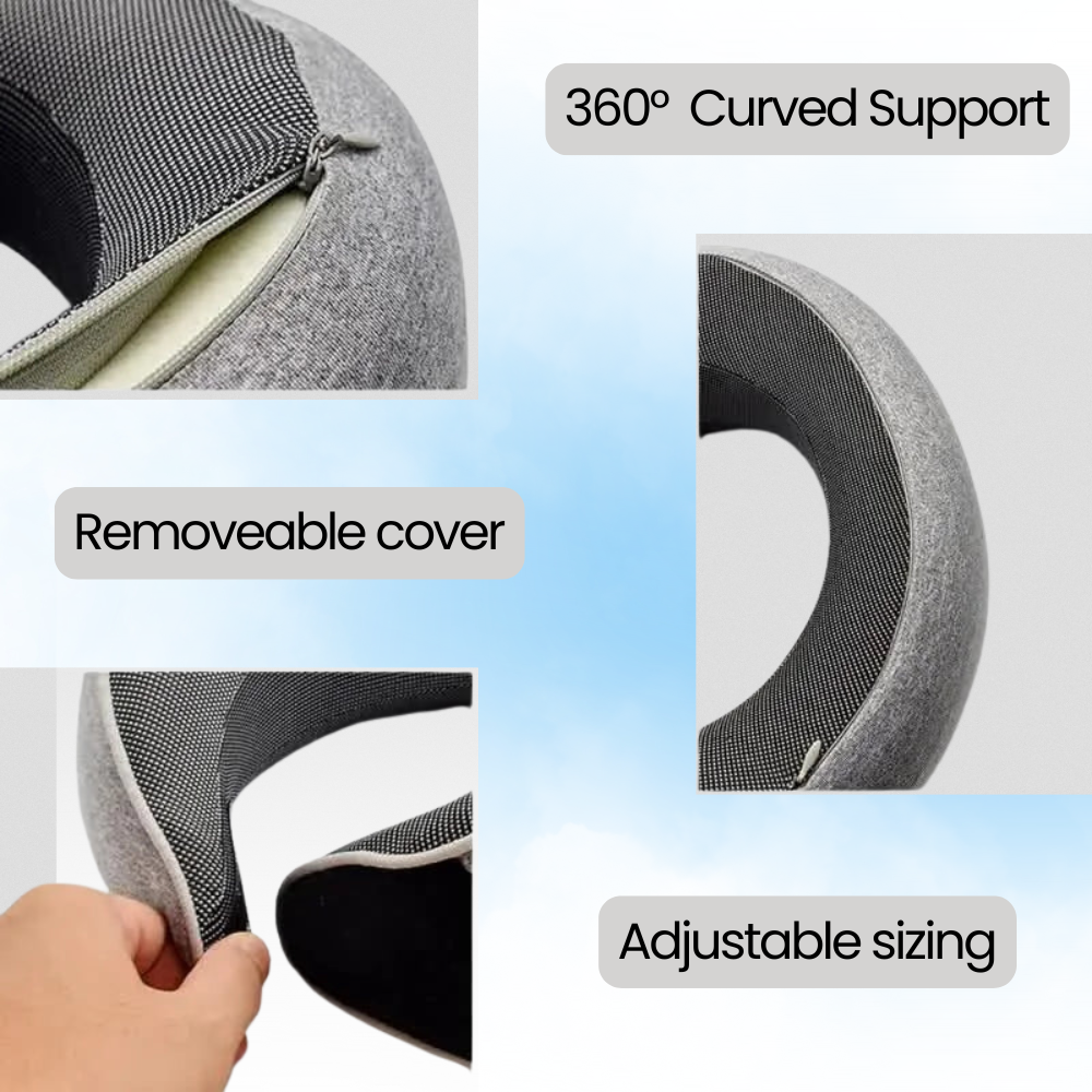 Snorii⢠Travel Neck Pillow Memory Foam