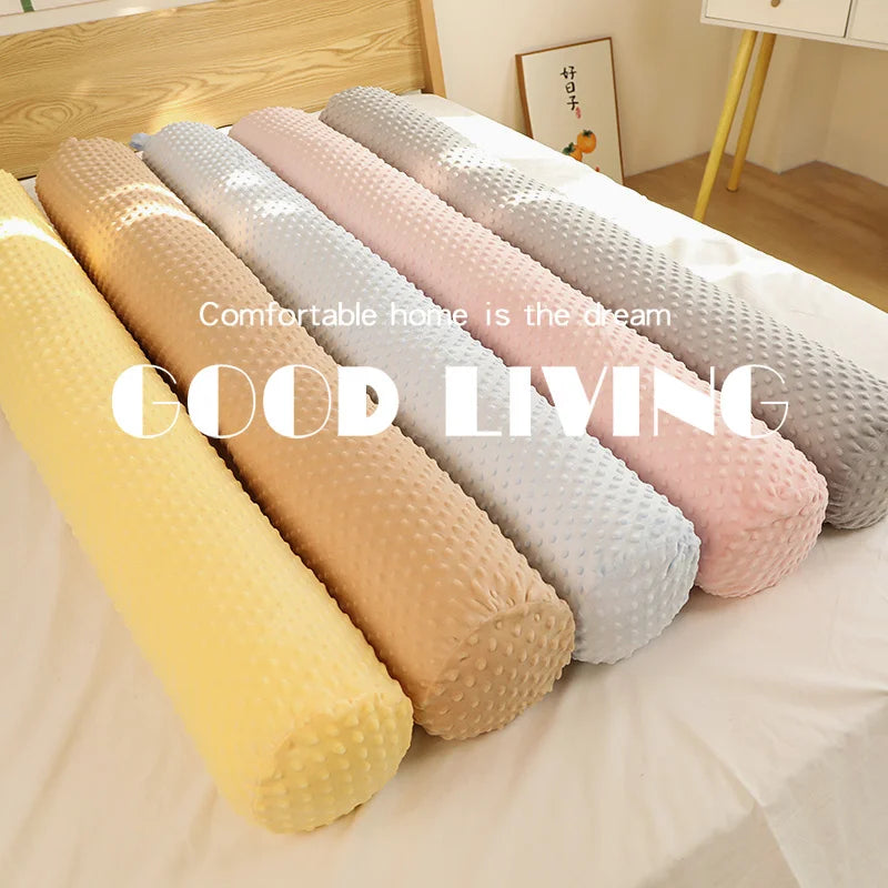 150Cm Long Pillow Inner round Body Cushion with Zipper Washable Pad Rectangle Sleep Nap Pillow Home Bedroom Bedding Accessories