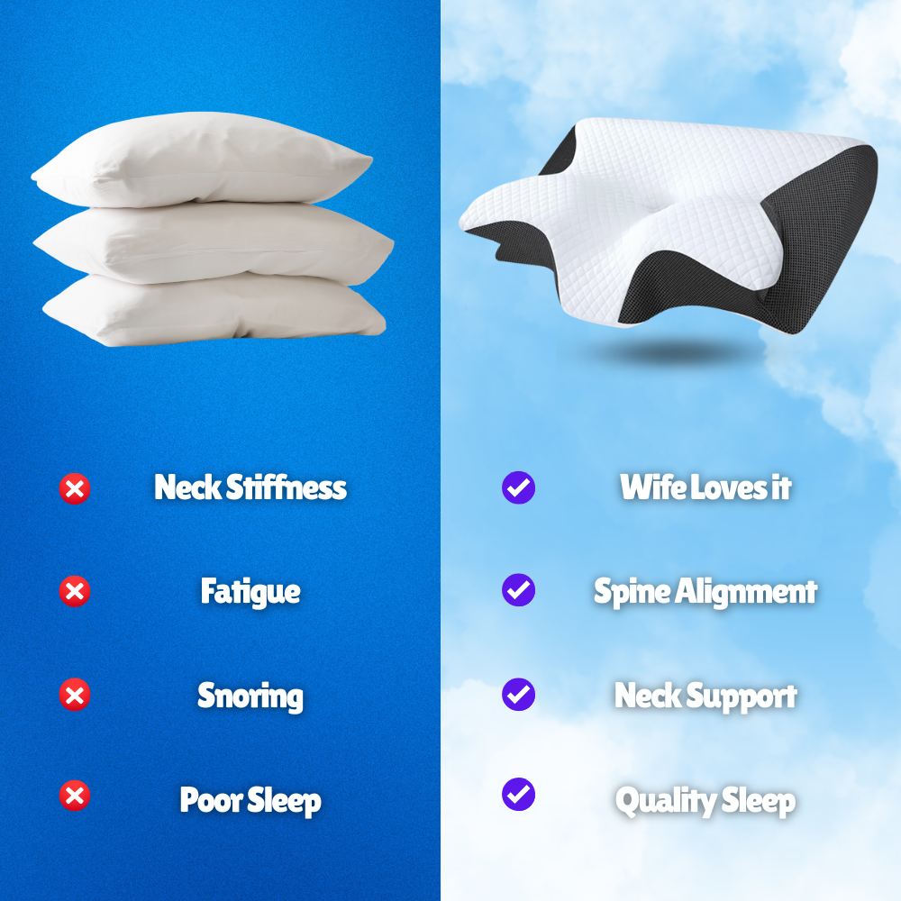 Snorii™ Contour Relief Pillow