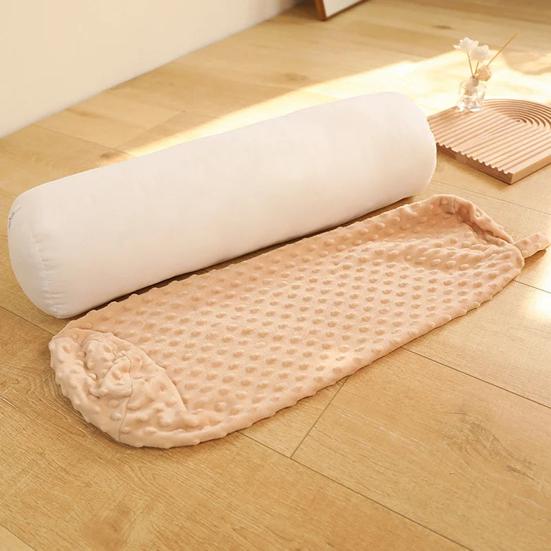 150Cm Long Pillow Inner round Body Cushion with Zipper Washable Pad Rectangle Sleep Nap Pillow Home Bedroom Bedding Accessories
